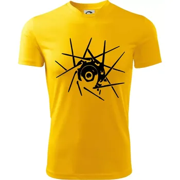 Chlapecké tričko Cyclo výplet - Dětské triko sportovní (dresovina) - 146 cm/10 let ( Žlutá )