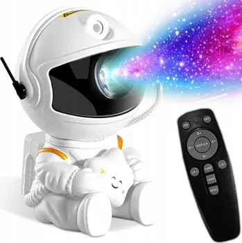 Projekční technika PROJEKTOR NOČNÍ OBLOHY ASTRONAUT NOČNÍ LAMPA PRO DÍTĚ GALAXY KOSMOS + DÁLKOVÉ OVLÁDÁNÍ