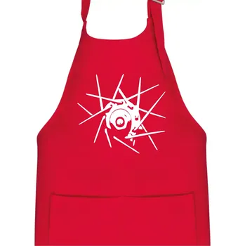 Kuchyňská zástěra Cyclo výplet - Dětská zástěra na vaření - Univerzální velikost ( Červená )