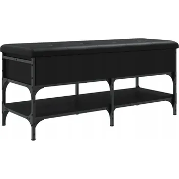 Botník VidaXL Botník 42 x 102 x 45 cm Černá