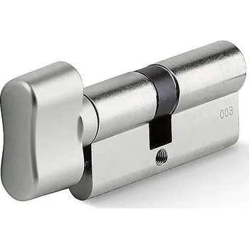 Vložka do dveří Cylindrická bezpečnostní vložka s knoflíkem ACT WILKA RC4, Vložka s knoflíkem 30/40 mm