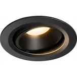 Stropní bodové svítidlo kulatý SLV černé