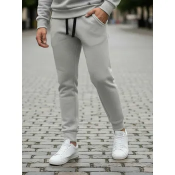 Pánské hrubé tepláky VSB CLASSIC mineral, VELIKOST M