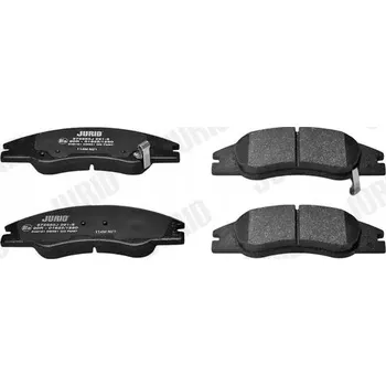 Brzdová destička Jurid 572585J Sada brzdových destiček, kotoučové brzdy