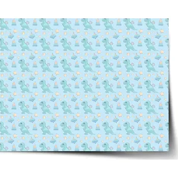 Plakát Sablio Plakát Natahovací dinosaurus - 120x80 cm