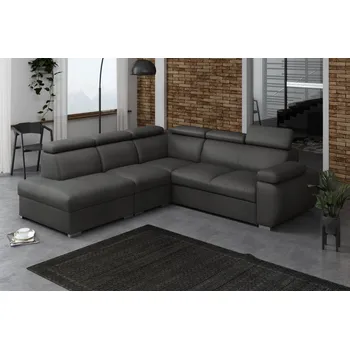 Sedací souprava FALCO Rohová sedací souprava Brooklyn II levá tmavě šedá