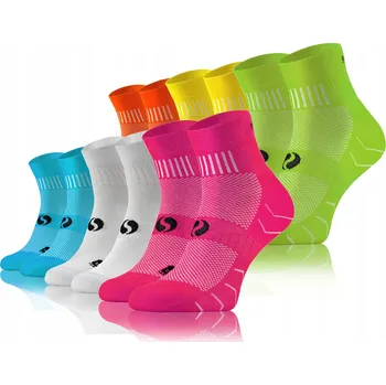 Pánské oblečení PONOŽKY bavlněné froté ZESÍLENÉ ponožky na běhání *43-46