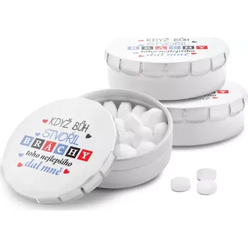 Bonbon Sablio Mentolky Když Bůh stvořil bráchy - 3 ks