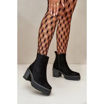 Dámská zimní obuv Dámské kotníkové semišové boty Step in Style, 39 i240_199295_2:39