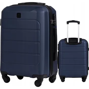 Wings Hard Cabin Suitcase ABS GAN01-S-BLUE 38L