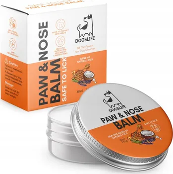 Kosmetika pro psa Balzám na tlapky a nos pro psy 60 ml DogsLife - přírodní složky