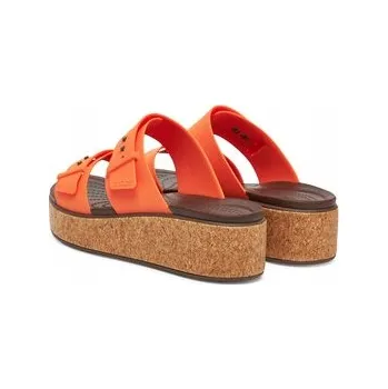 Dámské pantofle Dámské oranžové Nazouváky Crocs CROCS-211252 TOPAZ