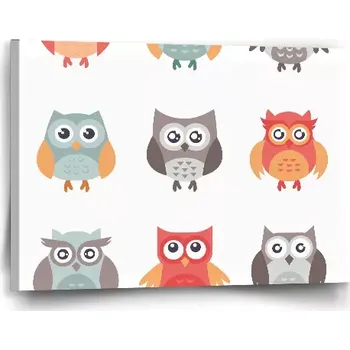 Obraz Sablio Obraz Sovy 2 - 60x40 cm