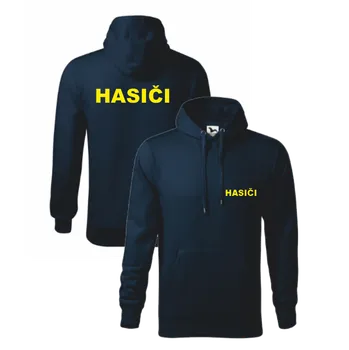 Pánská mikina Tmavě modrá mikina pro hasiče