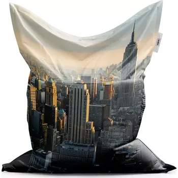 Sedací pytel Sablio Sedací vak Classic New York Skyline - 150x100 cm