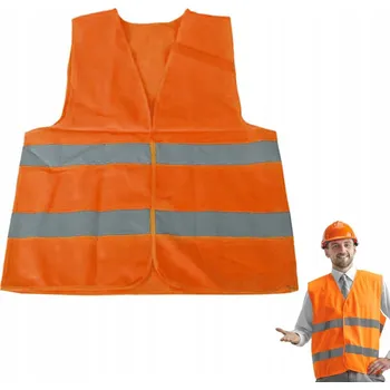 VÝSTRAŽNÁ REFLEXNÍ VESTA ORANŽOVÁ