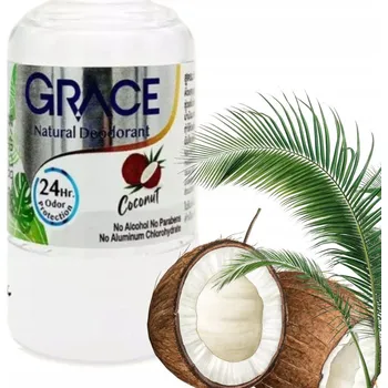 Thajský přírodní minerální deodorant hypoalergenní Grace s kokosem, 50 g