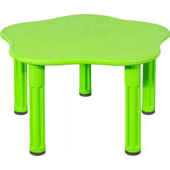 Konferenční stolek Plastový stolek pro děti King, zelený
