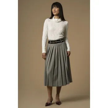 Dámská halenka Kocca šedá sukně Velikost: 40