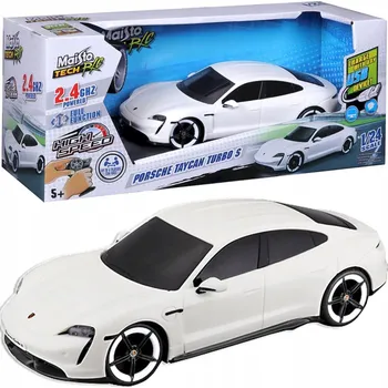 RC model auta MAISTO 82339 PORSCHE TAYCAN TURBO S 1/24 R/C USB - Model auta na dálkové ovládání