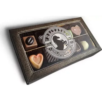 Bonboniéra Sablio Pralinky Největší milovník koní - 10 ks pralinek