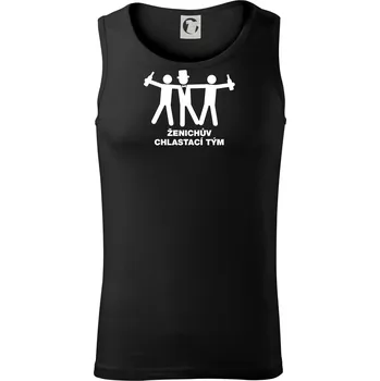 Pánské termoprádlo Ženichův chlastací tým - Tílko pánské Core - M ( Černá )