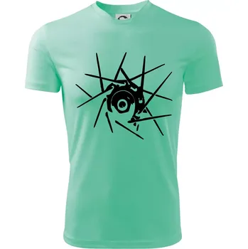 Cyclo výplet - Dětské triko sportovní (dresovina) - 158 cm/12 let ( Mátová )