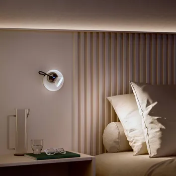 Lampička Linea Light Nástěnné svítidlo Duck LED, bílé, hliník, 2 700 K, nastavitelné bílá 1 x 4 W LED - Doprava zdarma