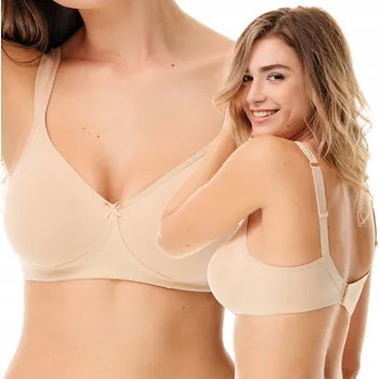 Podprsenka Spiman měkká béžová podprsenka velikost 90B