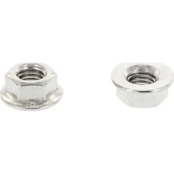 Matice Šestihranná matice s límcem M10 DIN 6923 nerez ocel A4