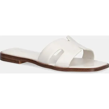 Dámské pantofle Kožené pantofle Aldo ITSANDAL dámské, béžová barva, 13991497 01X, EUR 37