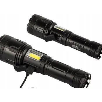 Svítilna Taktická LED svítilna 1000M AKU ALU letecký hliník s anodizací (vojenská)