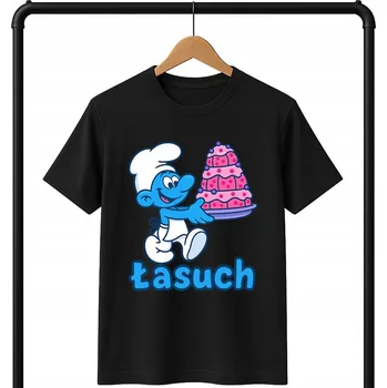 TRIČKO ČERNÉ VÁNOČNÍ SMERFY ŠMOULA LASUCH DÁREK VELIKOST 3XL