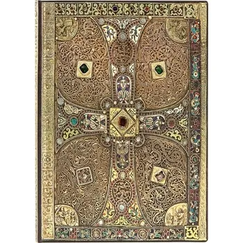Zápisník Notes Flexi Lindau Gospels Lindau Midi w linię 240 str, Paperblanks