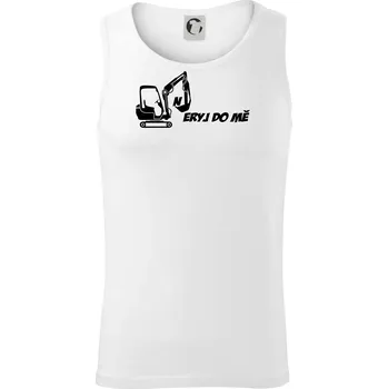 Neryj do mě - Tílko pánské Core - XL ( Bílá )