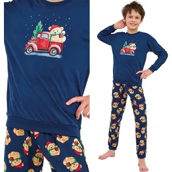 Cornette pyžamo modré velikost 140