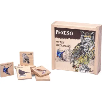 Pexeso Lesní svět Pexeso klasické - Vtáky okolo nás SK