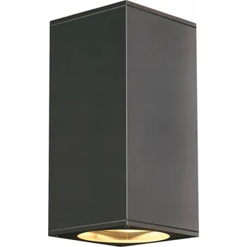 Venkovní osvětlení Venkovní nástěnné svítidlo SLV šedé GU10 75 W