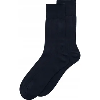 Pánské ponožky Pánské Ponožky ECCO Cotton Ponožky tmavě modré 43-46 Elegantní