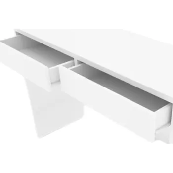 Psací stůl Obdélníkový psací stůl Matkam 115 x 40 x 78 cm bílý