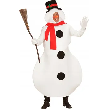 Karnevalový kostým Zimní Kostým sněhuláka M/L