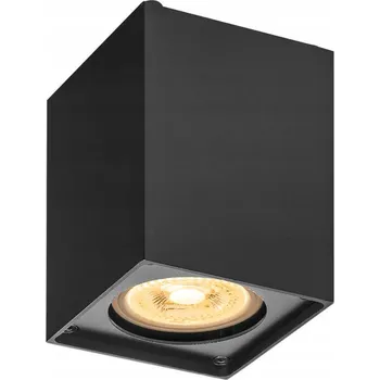 Čtvercový stropní reflektor SLV černý