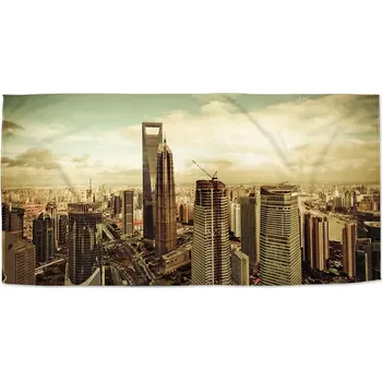 Osuška Sablio Ručník Mrakodrapy 4 - 30x50 cm