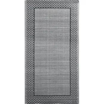 Koberec Koberec z polypropylenu, šedý, 80 x 150 cm, žakárový