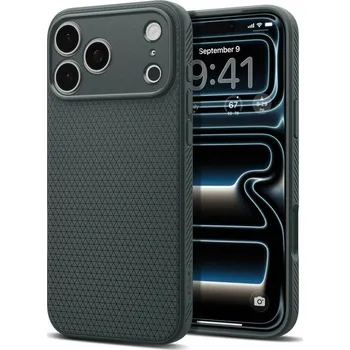 Náhradní kryt pro mobilní telefon Spigen Liquid Air iPhone 17 Pro Max Abyss Green