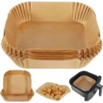 Pečicí papír Hnědý pečicí papír 200 ks do horkovzdušné fritézy