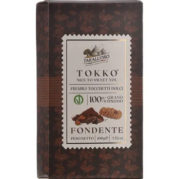 Tarall'oro Tokko čokoláda hořká 100g