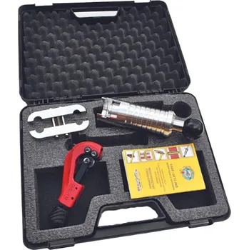 Vodovodní potrubí Eurotis Kufr montážní s ručním lisem, řezákem a držákem 1/2" x 3/4", 43394