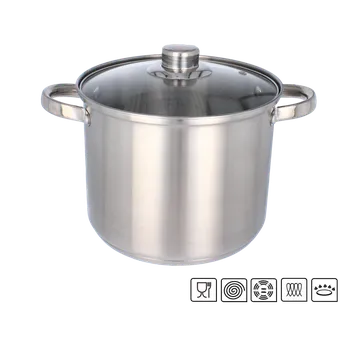 HRNEC NA VÝVARY Z NEREZOVÉ OCELI 7 L 24 CM *2469