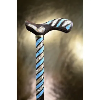 Vycházková hůl Ebenová Mother of Pearl